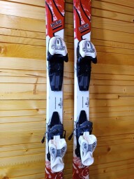 LYŽE NORDICA HOTROD JR 140CM + LYŽIARKY NORDICA GPX TEAM 25MP
